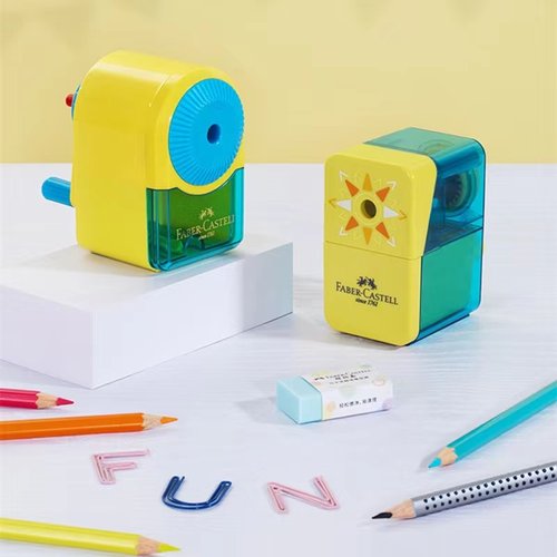 辉柏嘉学生自动进铅手摇卷笔刀