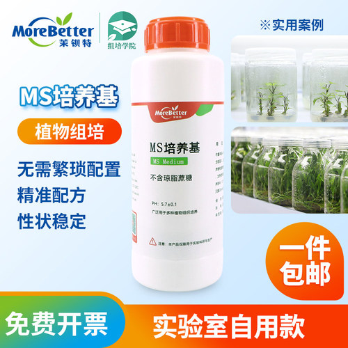 茉钡特组培实验试剂ms培养基
