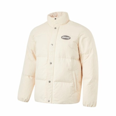 李宁正品羽绒服男反伍系列时尚防泼水宽松80%鸭绒保暖外套AYMU075