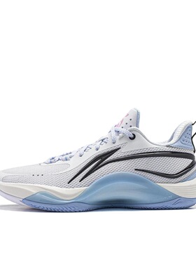 李宁篮球鞋闪凌低帮男鞋2025新款透气支撑稳定回弹运动鞋ABPU007