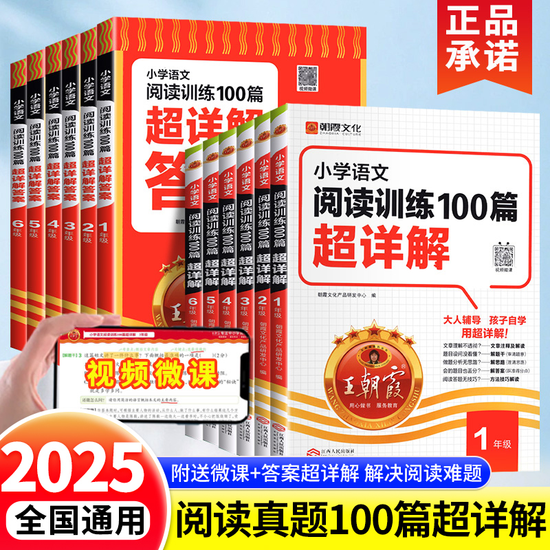 王朝霞《阅读训练100篇》超详解