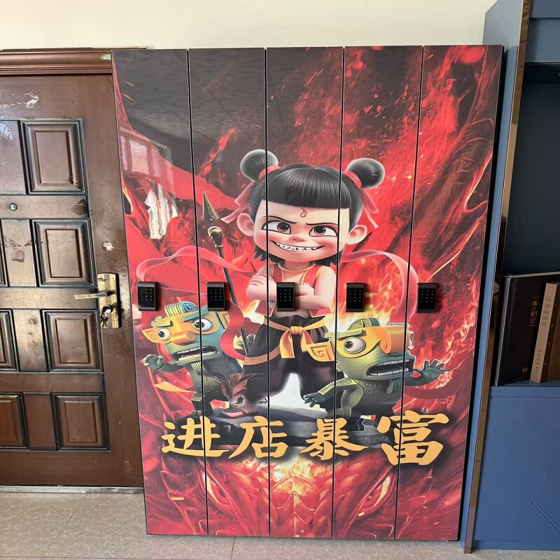 球杆柜整装发货密码锁台球杆柜