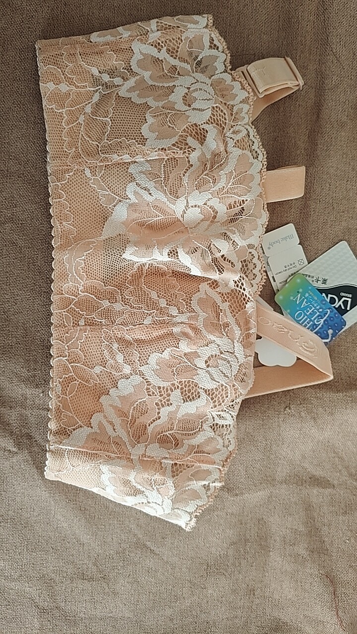 马克宝迪抹胸式短文65A杏色