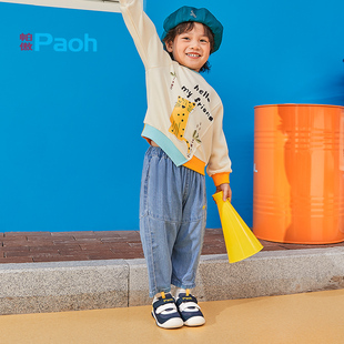 帕傲机能鞋学步鞋男女童魔术贴宝宝鞋18个月-5周岁防滑宝宝PW776