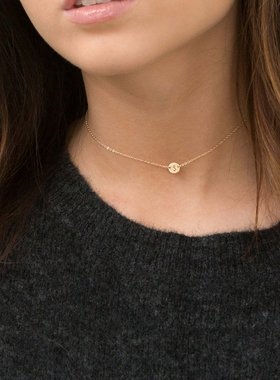 定制专属英文大写字母女美国项链