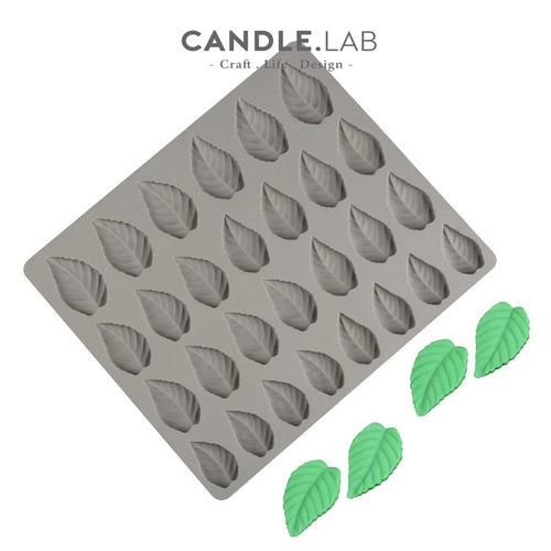 叶子diy香薰石膏蜡烛硅胶模具