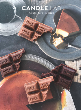 CANDLE.LAB | 逼真巧克力DIY香薰石膏蜡烛扩香石手工硅胶模具19