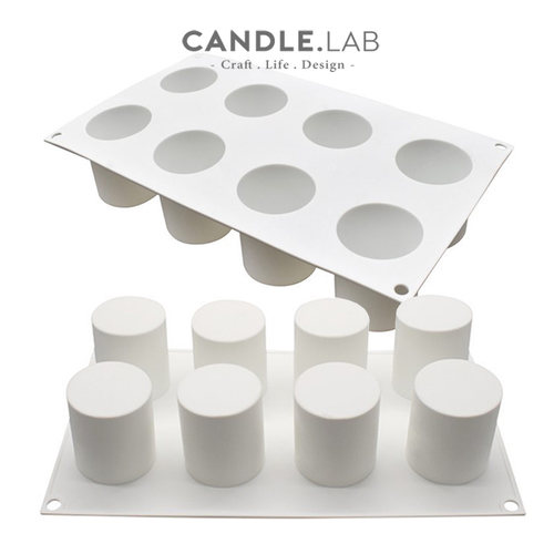CANDLE.LAB | 圆柱形高款蛋糕模具DIY香薰蜡烛扩香手工硅胶模具