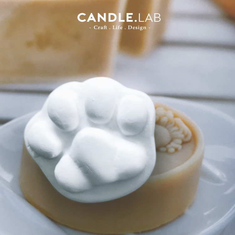 CANDLE.LAB | 大号猫爪狗爪DIY香薰石膏蜡烛扩香石手工硅胶模具26