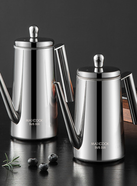 316不锈钢油壶家用装油瓶储油罐带滤网加厚大容量鹰嘴大油壶商用