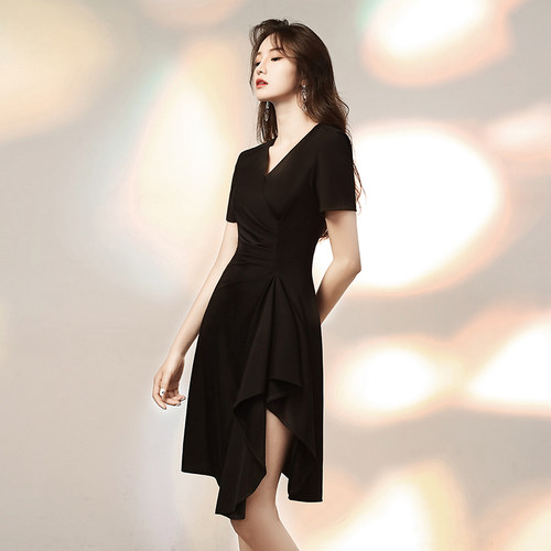 阿莲莉高贵优雅连衣裙小礼服女