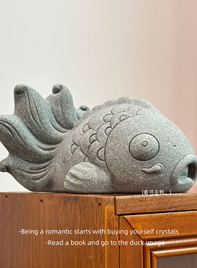 年年有余财源广进桌面摆件