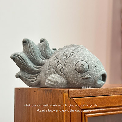 年年有余财源广进桌面摆件