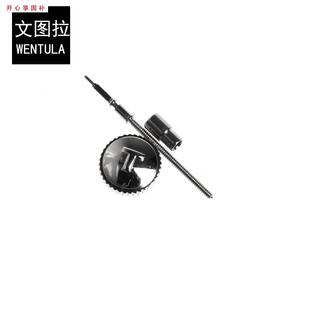 品牌代用手表配件适用天梭1853力洛克T41手表把头手柄柄头把竿男