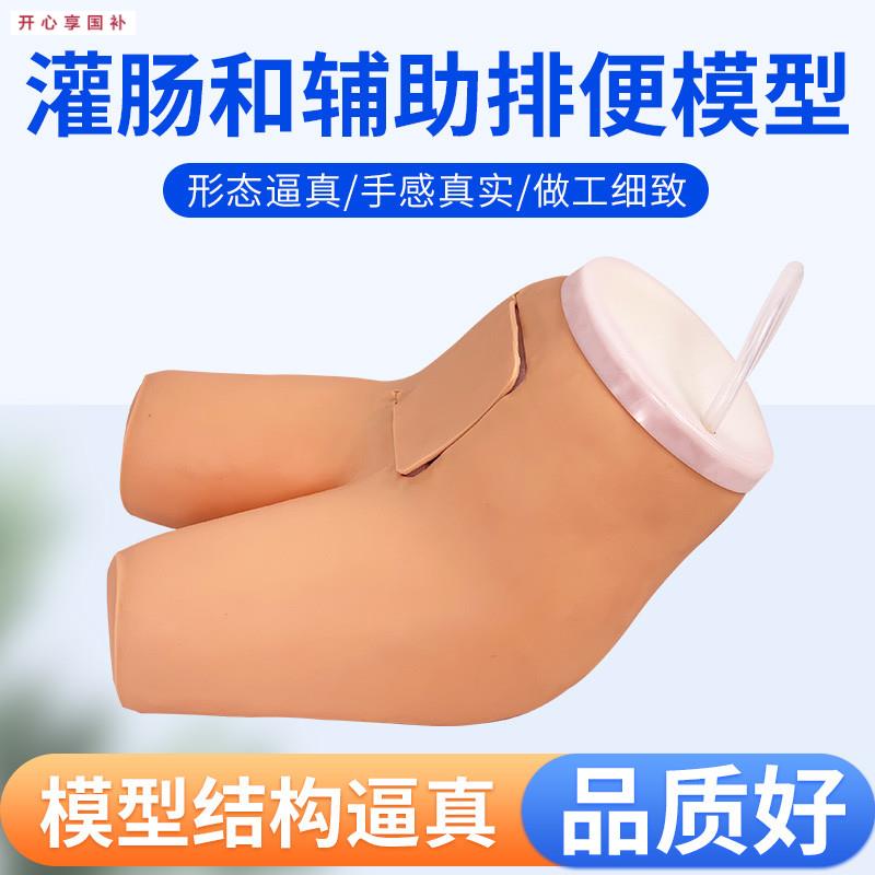 高级灌肠和辅助排便L训练模型,假人教学模型,教学道具护理模型