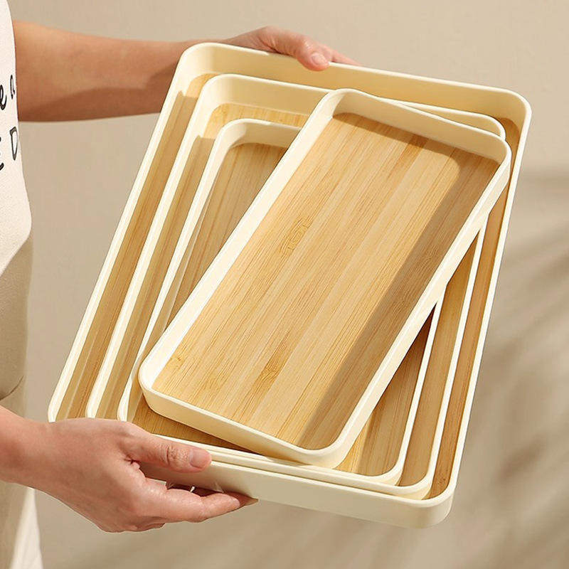 客厅茶几水果零食点心托盘多功能水杯茶水盘长方形置物下午茶餐盘,餐饮具,餐用托盘,淘宝优惠券,粉丝福利购,淘宝优惠卷