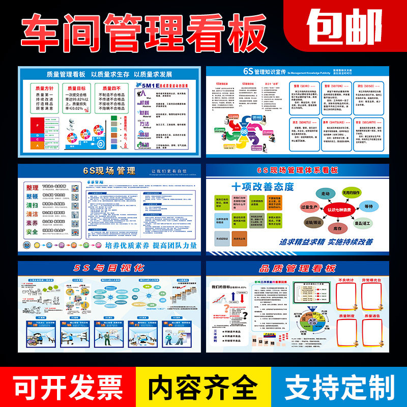 新款安全生产公告栏公司企业6S现场管理体系看板宣传栏质量品质管属于什么档次？