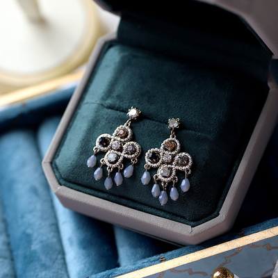 波西米亚风复古夸张海滩流苏耳环