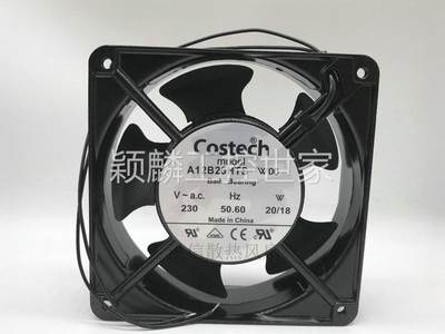 颖麟Costech 12038 A12B23HTS W00 230V 20/18W 交流12CM散热风扇