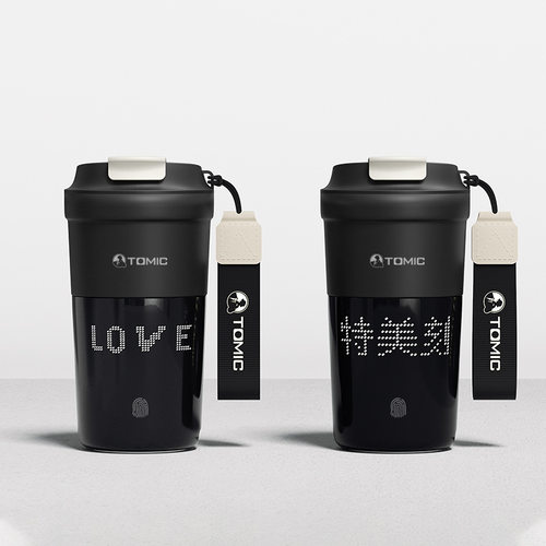 特美刻咖啡杯保温杯大容量学生男女高颜值diy随行水杯子咖啡杯