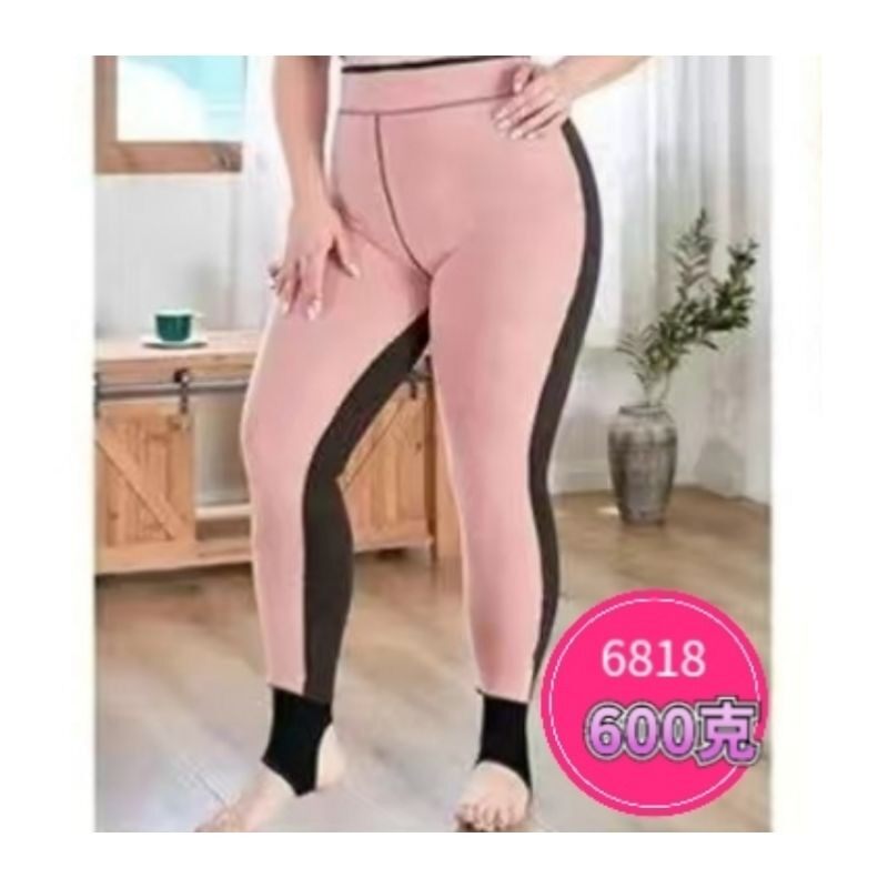 600克宝莉芬女士莫代尔棉保暖打底裤秋冬季高腰弹力胖mm光腿踩脚