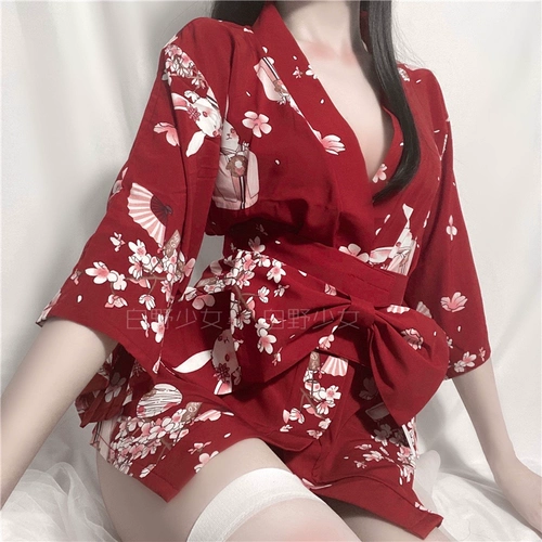 Сексуальный кардиган, японское нижнее белье, японская пижама, кимоно, банный халат, униформа, косплей
