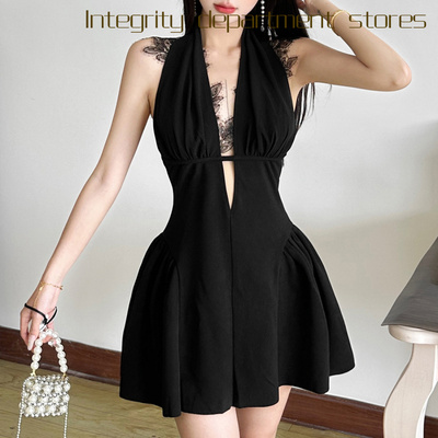 Sexylacepatchworkslimfitdress