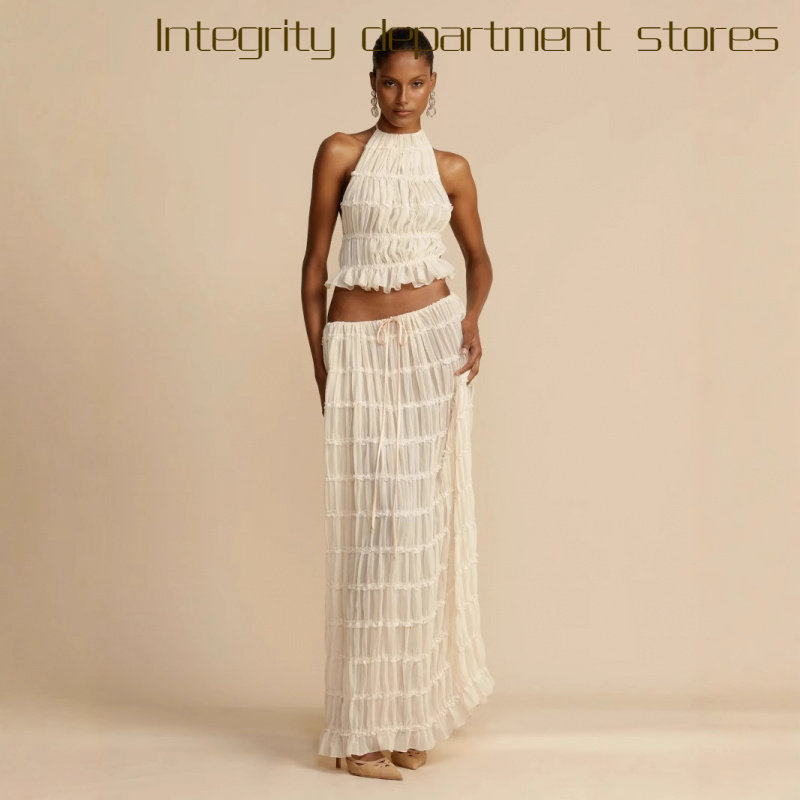 Sexystraplesslaceupvestmeshdre