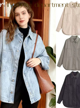 Casual coat, loose stand collar cotton jacket爆款都市休闲水