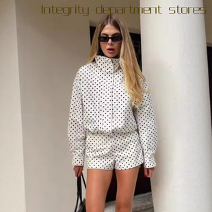 stand loose collar cotton 休闲百搭立 Casual jacket秋季 coat