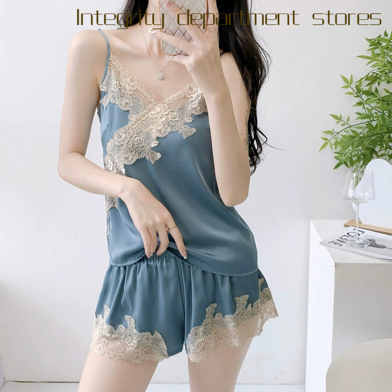 V-necksexylacecut-outsheertop