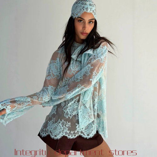 ChiffonT-shirtsexypatchworksli