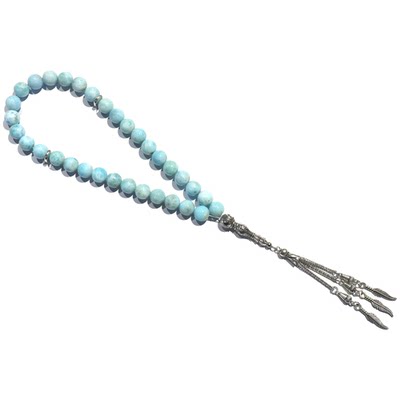 拉利玛海纹石礼拜念珠