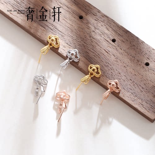 通体纯银材质 18K工艺环保电镀防掉色