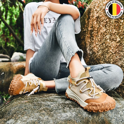 德国Diverse夏季轻量化爬山徒步鞋透气新款免系带户外登山运动鞋