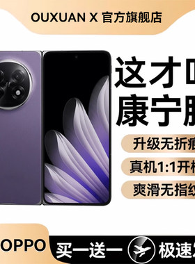 德国青果老黄适用OPPOFindN6钢化膜findn5手机膜折叠屏OPPOfindn3新款防爆高清软膜findn2水凝全屏n5内外抗