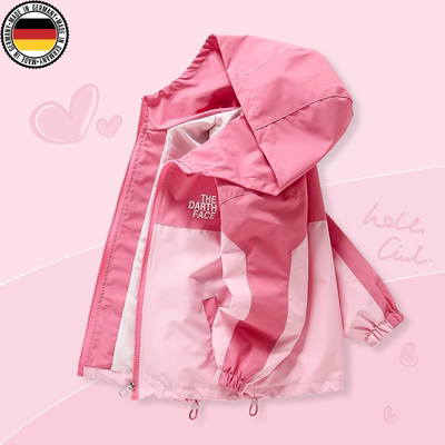 德国Diverse儿童装冲锋衣三合一春秋2025新儿童户外防风衣女外套