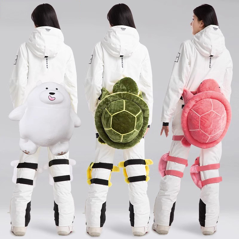 德国UP滑雪护具卡通小乌龟装备套装全套成人防摔护臀护膝儿童防护