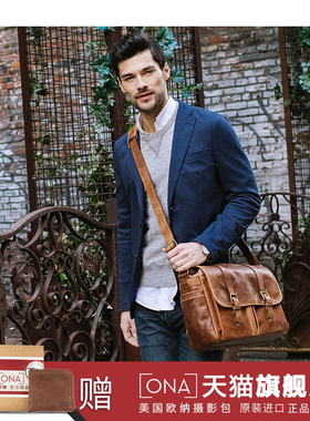 ONA The Leather Brixton适用于徕卡索尼真皮单肩单反微单相机包摄影包