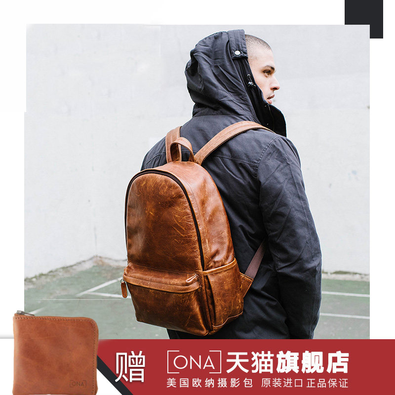 ONA THE CLIFTON 适用于佳能尼康徕卡索尼单反微单双肩相机包真皮摄影包