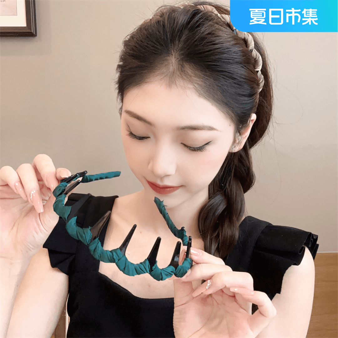 【下单立减50】发箍女洗脸带齿发卡防滑碎发压头发法式头箍新款PX