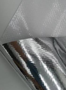 抗穿刺铝膜编织布铝箔编织布热封真空铝塑耐磨防水木箱海运包装膜