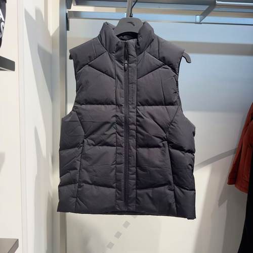 安踏羽绒马甲男2025冬季新立领防泼水鸭绒保暖羽绒马甲152547918