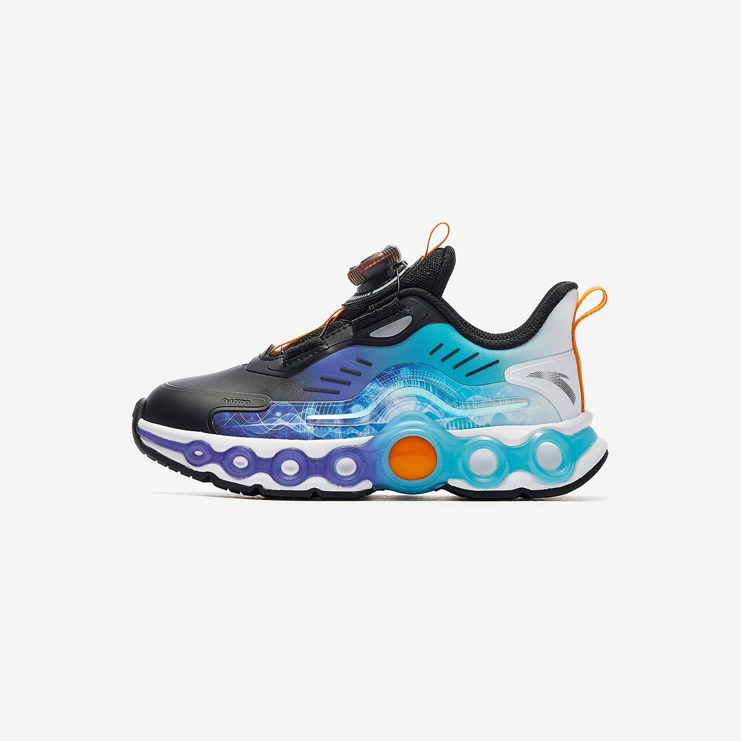 能量环安踏儿童跑鞋2025秋冬新款跑步休闲运动夜光鞋312549901N