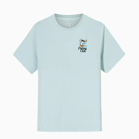 安踏正品男KT短袖2025夏新款篮球圆领透气冰丝针织T恤衫152521156