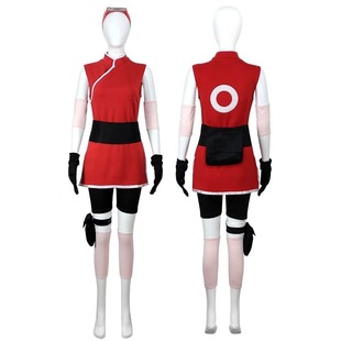 火影忍者小樱cos服疾风传春野樱cosplay套装服装舞台表演服
