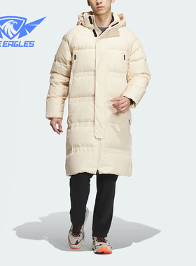 Adidas/阿迪达斯正品新款男子户外运动保暖连帽羽绒服IL8970
