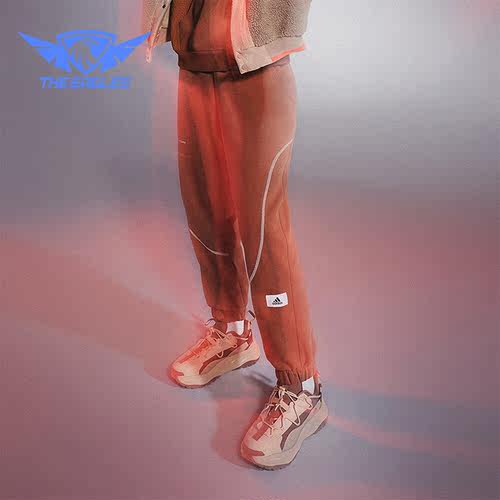 Adidas/阿迪达斯正品新款男子加绒保暖针织运动长裤IP4977