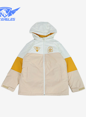 Adidas/阿迪达斯正品2023新款大童拼色保暖运动羽绒服IN5210