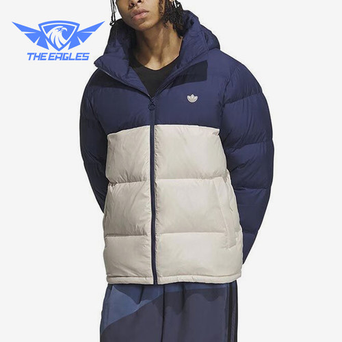 阿迪达斯正品男子保暖羽绒服